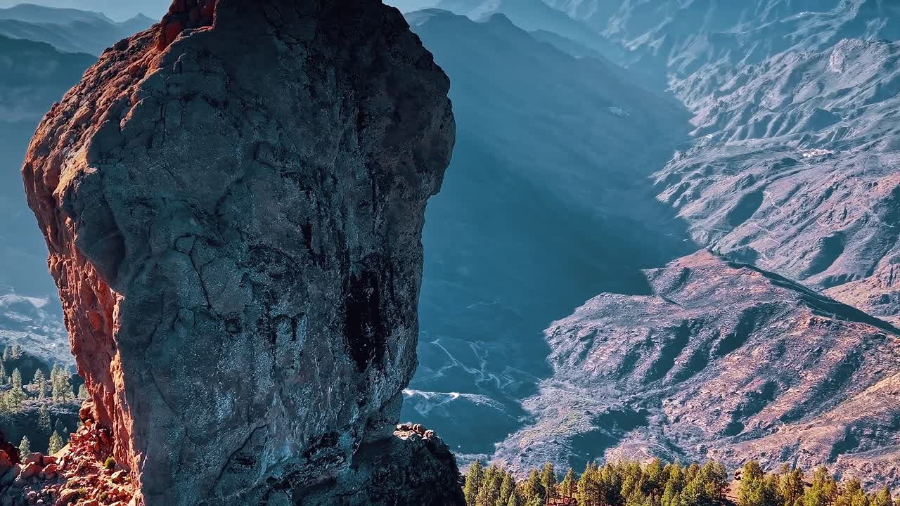 Esplora le viste panoramiche di Gran Canaria dall'alto delle montagne