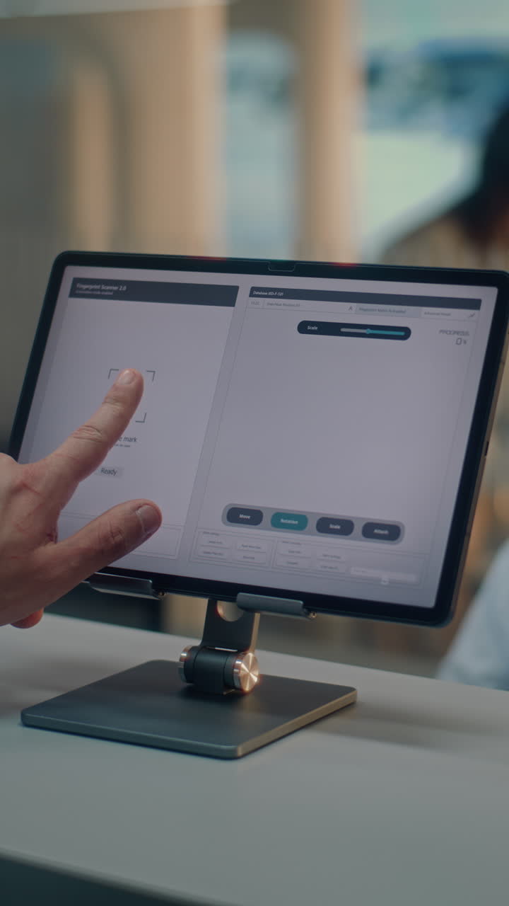 Fingerprint Scanner 1.0 and Integrated System 2.0
