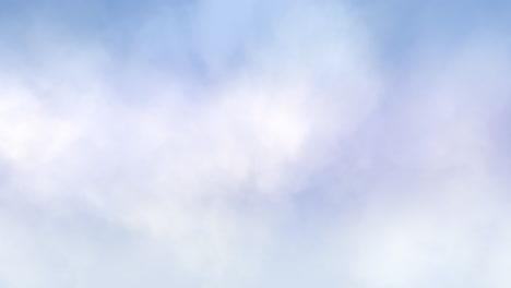 un cielo azul feliz nubes caprichosas bailando en el viento