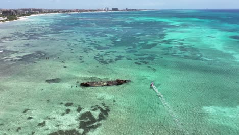 Schiffbruch-Im-Norden-Von-Oranjestad,-Aruba