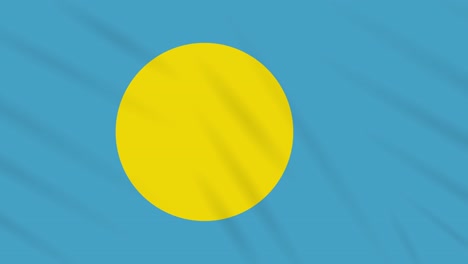 팔라우 발을 흔드는 천 배경, 루프