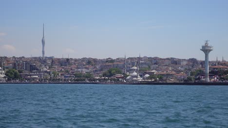 stunning view of istanbul skyline with the galata tower