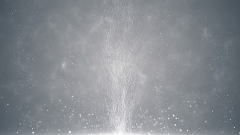 particles white business bright glitter bokeh dust abstract background loop