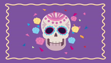 sugar skull decoration