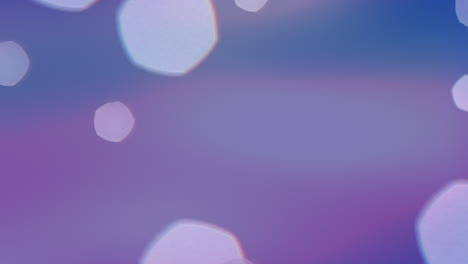 abstract purple and blue background with floating white circles