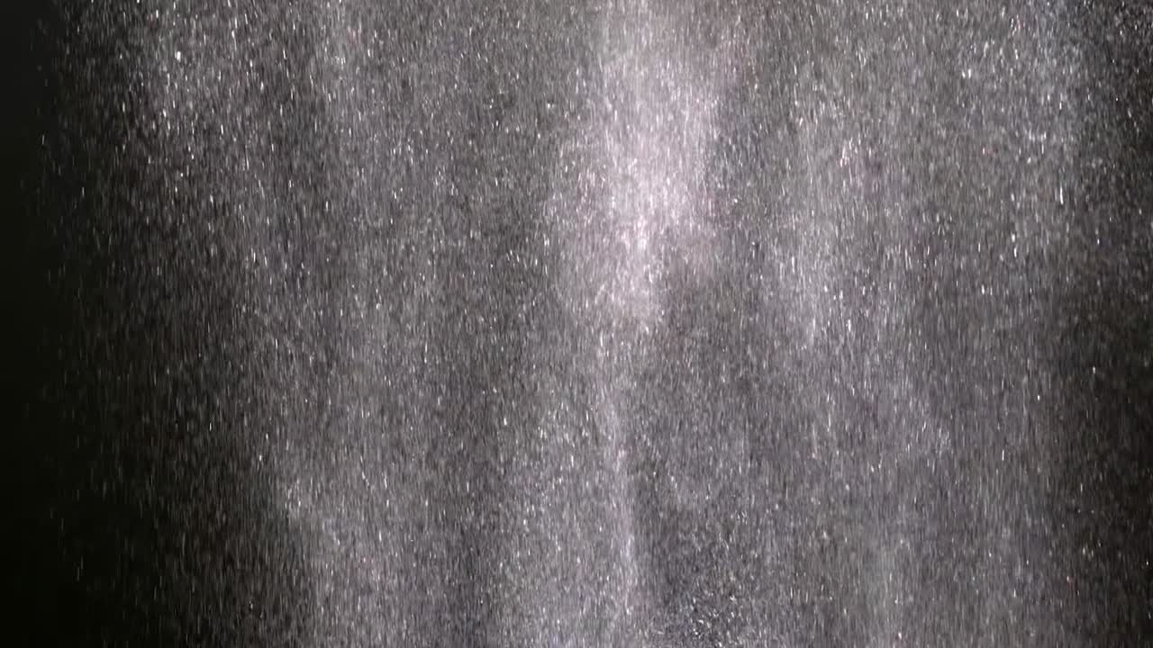 반이는 입자의 폭발, 느린 모션