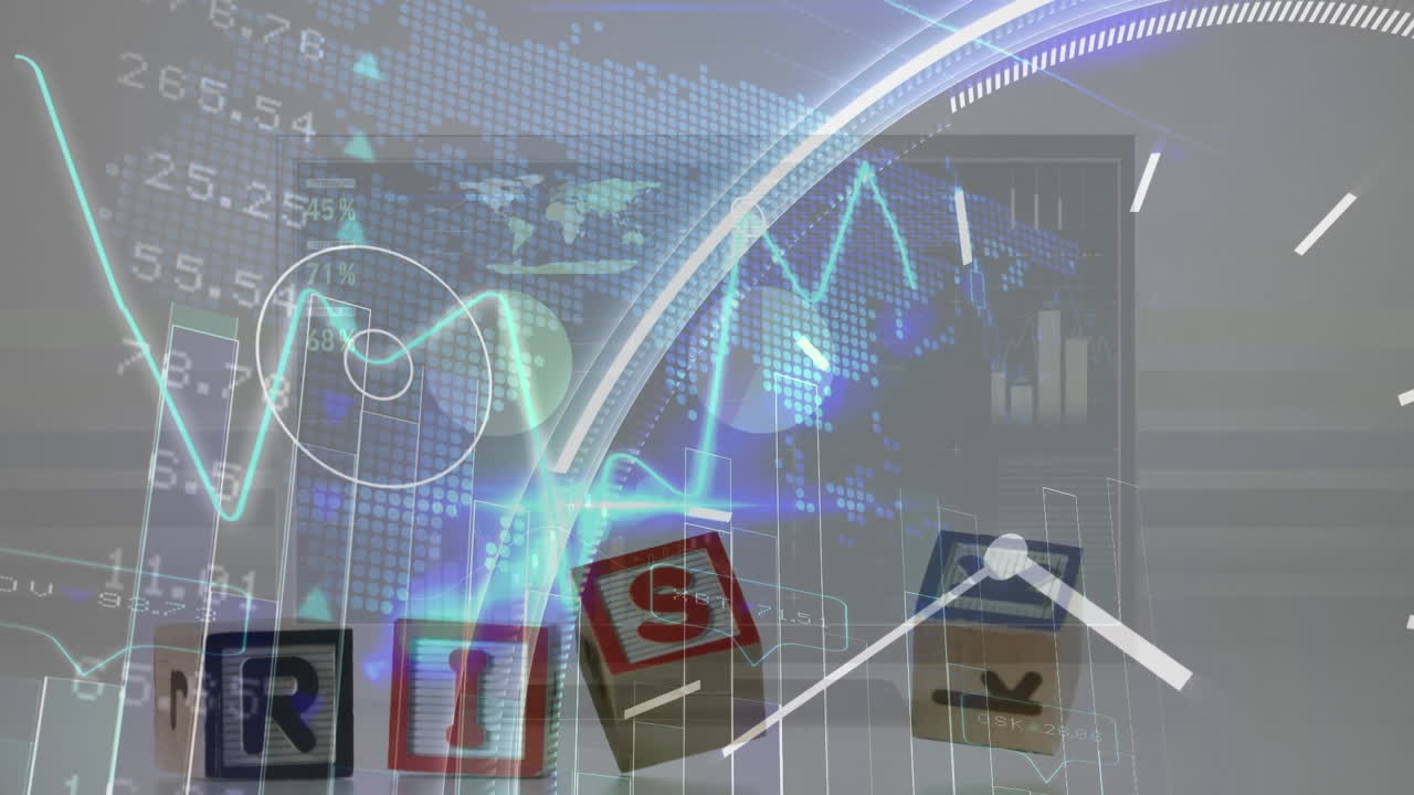 보라색 배경에 데이터 처리를 통해 태그에 크리스마스 축하 애니메이션