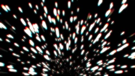stars fly speed light 4k