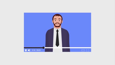 trabajo en equipo personas animación hd