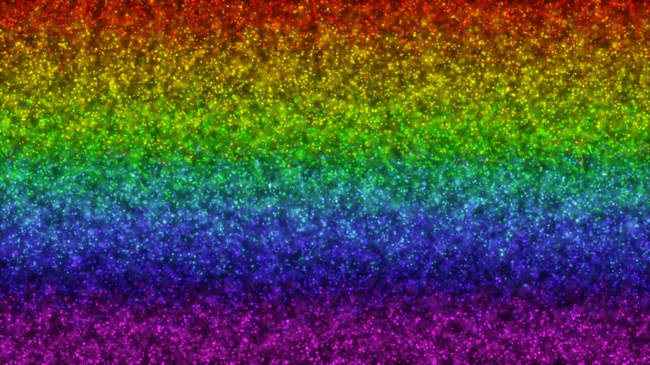 fluidos de partículas de arco iris 3d diseño de movimiento mínimo capaz de buclear sin costuras interminable 4k