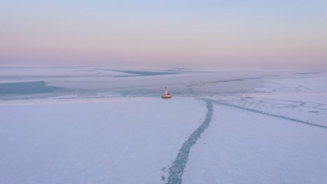 2019 polar vortex - navy pier, chicago, illinois