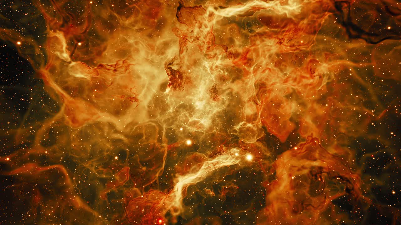 Stunning Colors of a Galactic Nebula