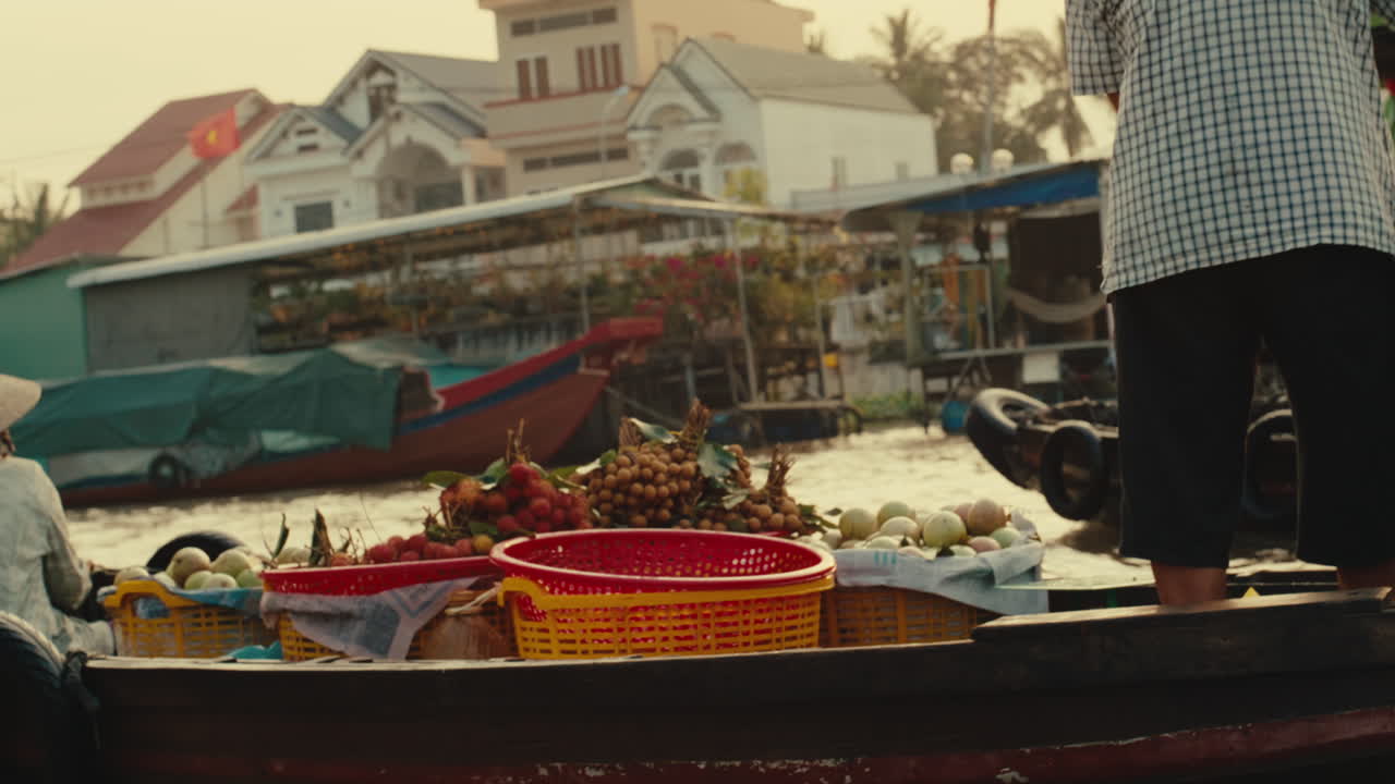 Floating Market in Vietnam