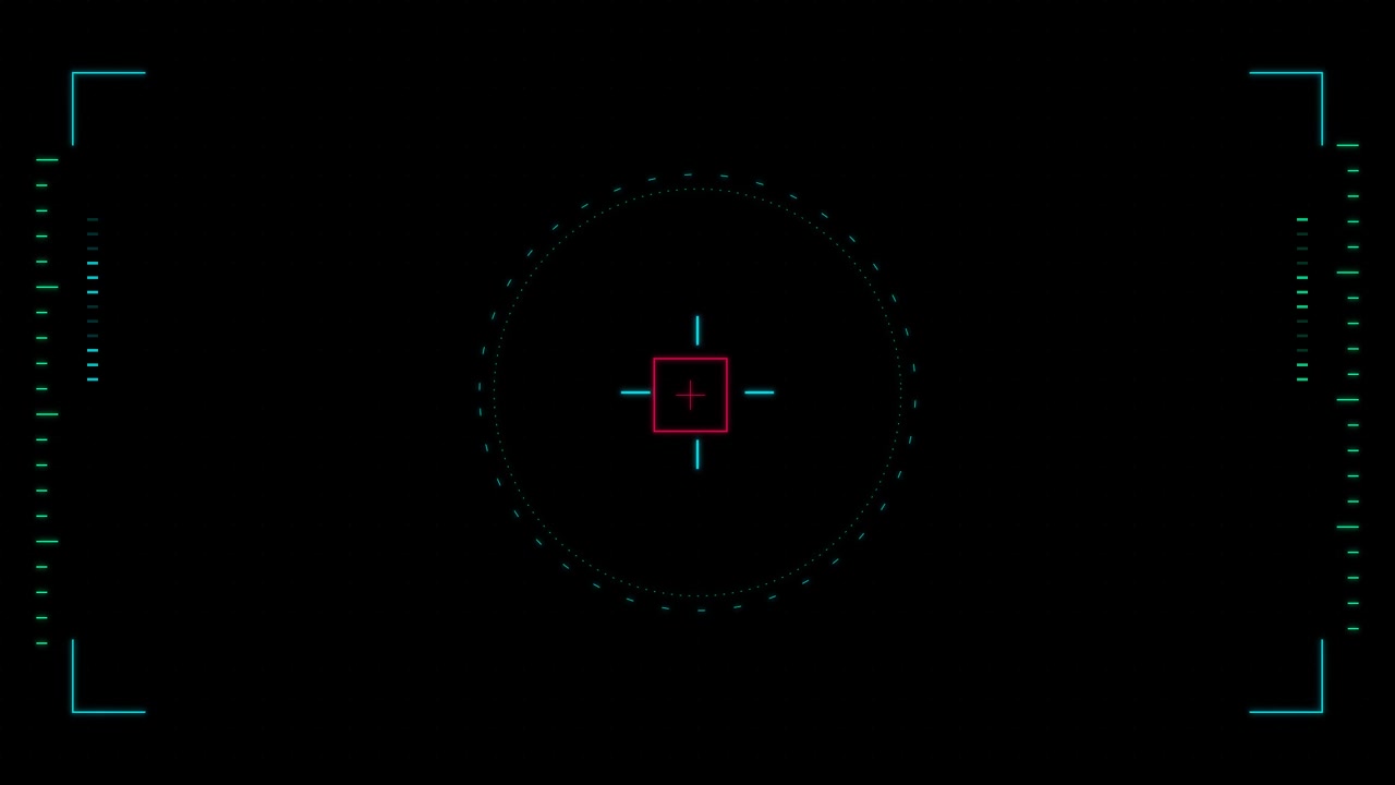 Digital Camera Viewfinder Overlay with Targeting Reticle