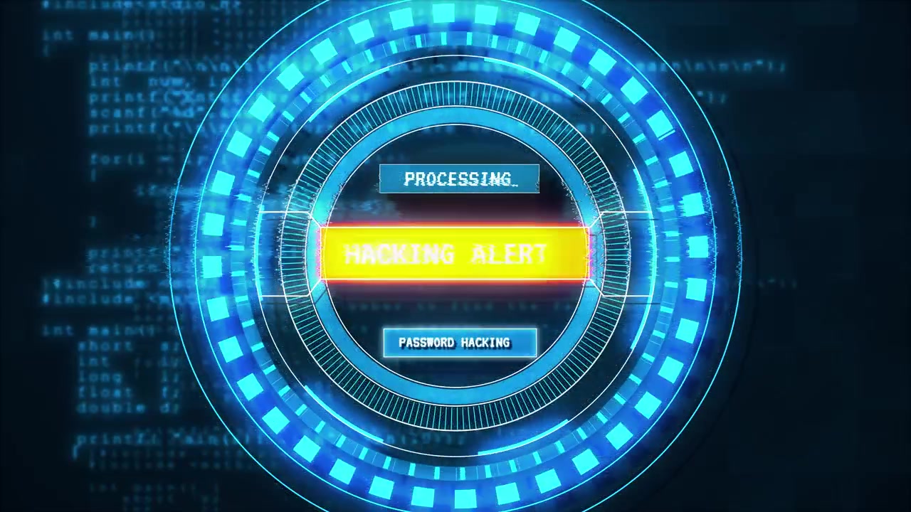 Security system steals money personal data hacking account login password internet scammer cyber