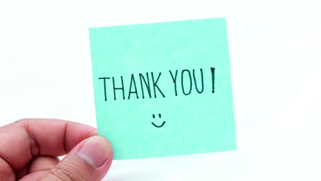 zooming in gratitude a thank you note capture home close-up appreciation