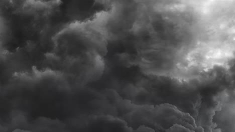 thunderstorm, dark clouds and lightning storm sky background