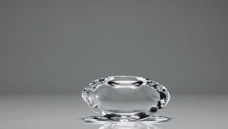 abstract glass vase