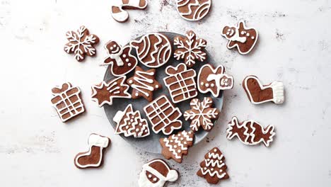 fresh and tasty christmas gingerbread cookies