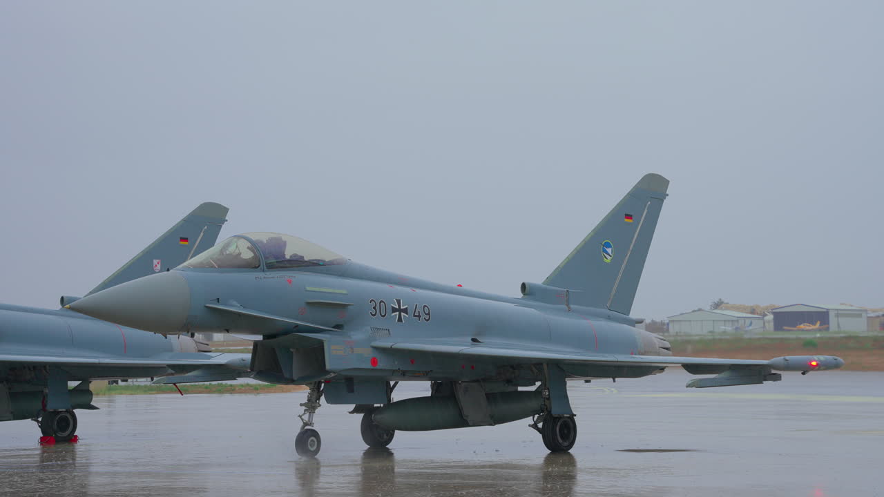 Eurofighter Typhoon Fighter Jet