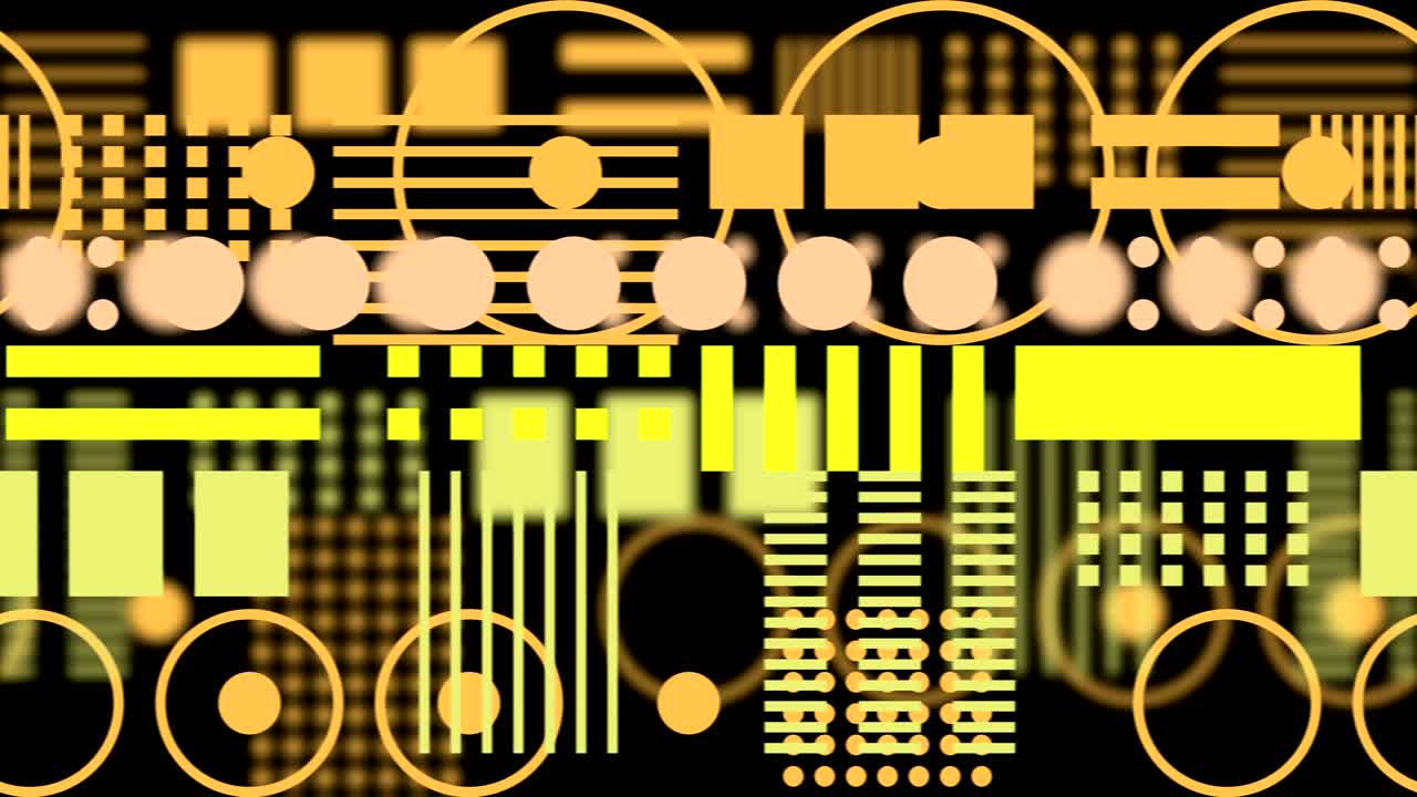 추상적인 기하학적 배경 루프