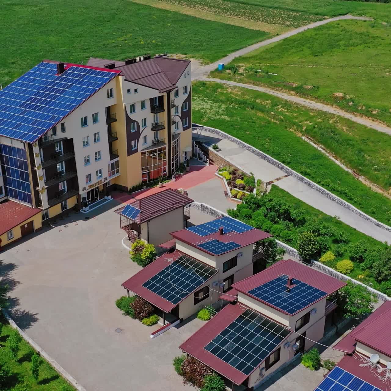 Suburban resort complex