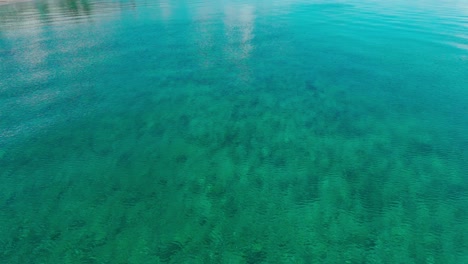 clear sea water with rocks