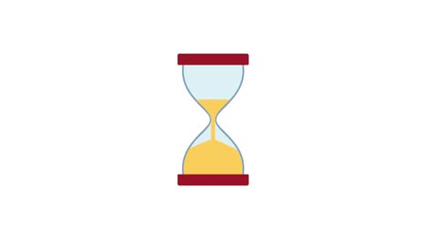 hourglass video animation