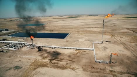 drone snapshot
gas and oil plant burning fire