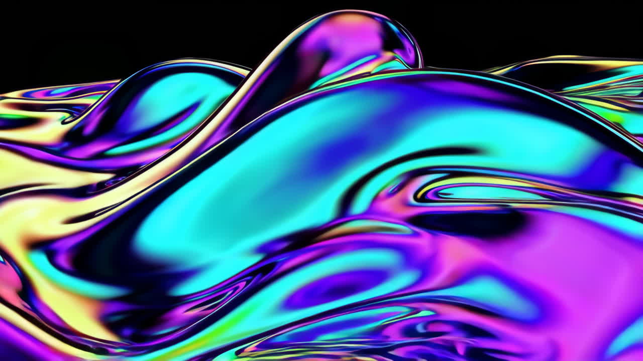 Vibrant Holographic Liquid Waves