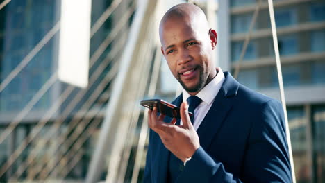 businessman on phone in urban setting