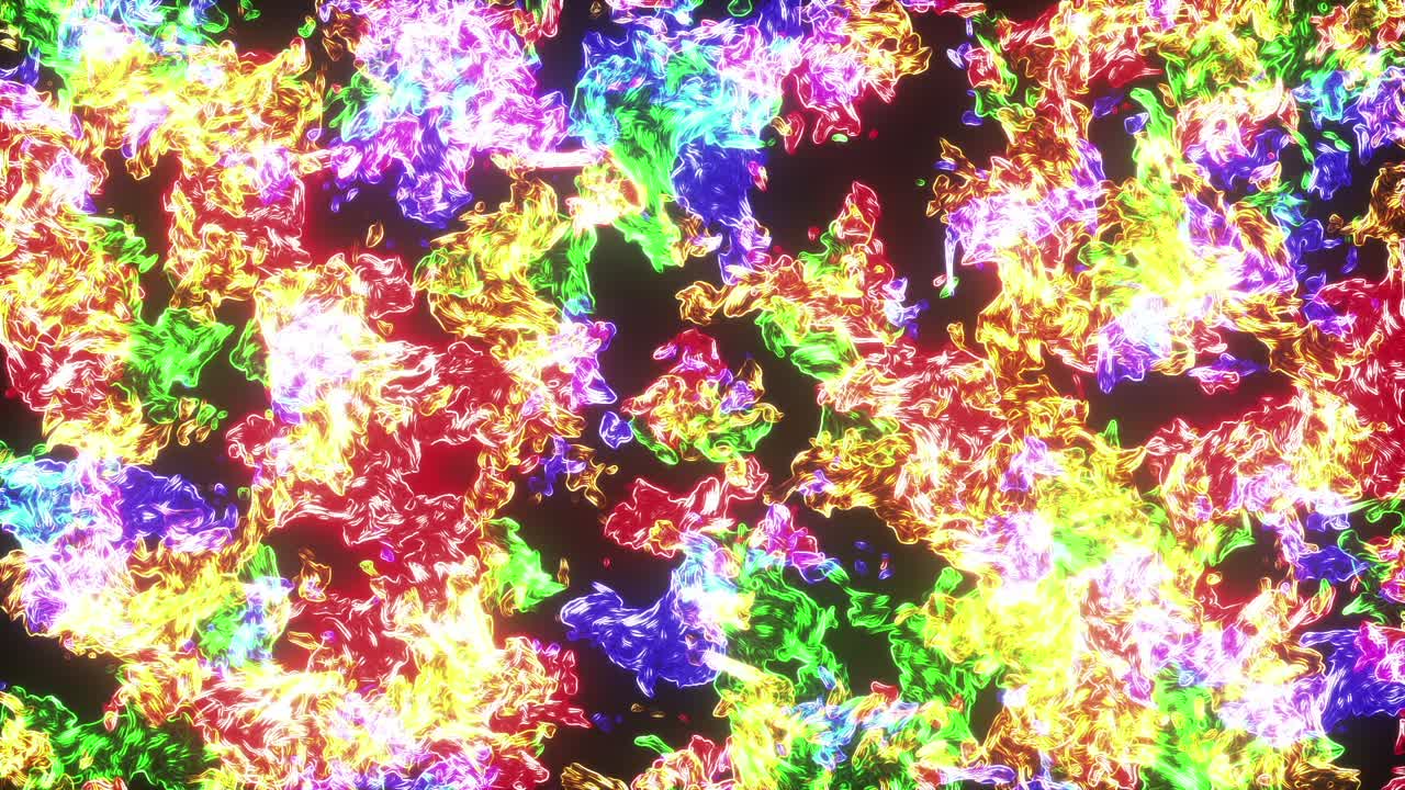 추상 화려한 패턴 배경