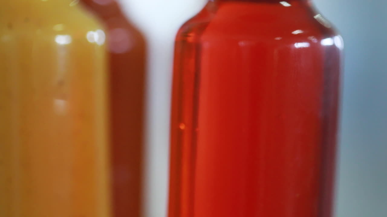 정제소에서 지속 가능한 바이오디젤로 정제되기를 기다리는 식물성 기름