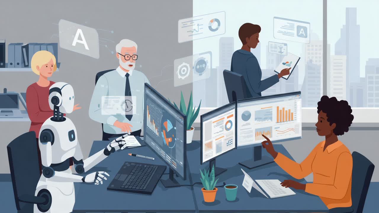 Collaboration in Technology: A Diverse Team Engages with Artificial ...