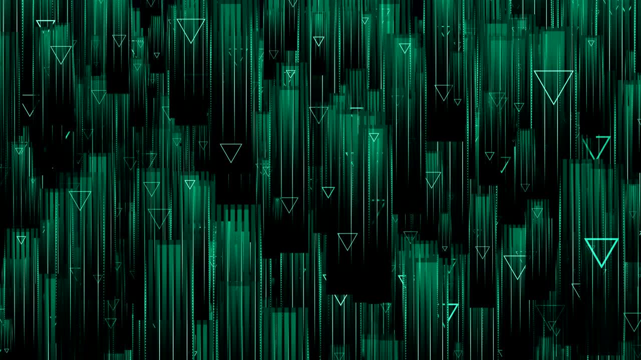 Fondo abstracto con triángulos