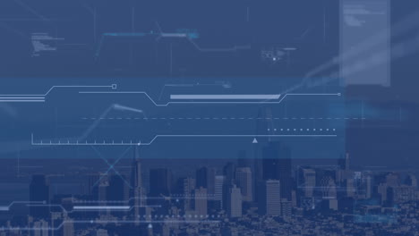 Animation-of-data-processing-over-cityscape