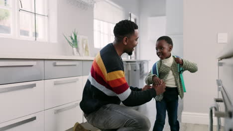 Education,-backpack-and-a-father-with-his-son