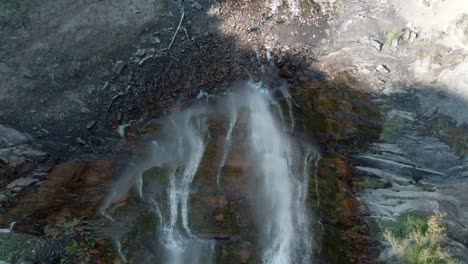 BEAUTIFUL-AERIAL-SHOOT-ASCENDING-THE-BRIDAL-VEIL-FALLS-IN-PROVO-UTAH