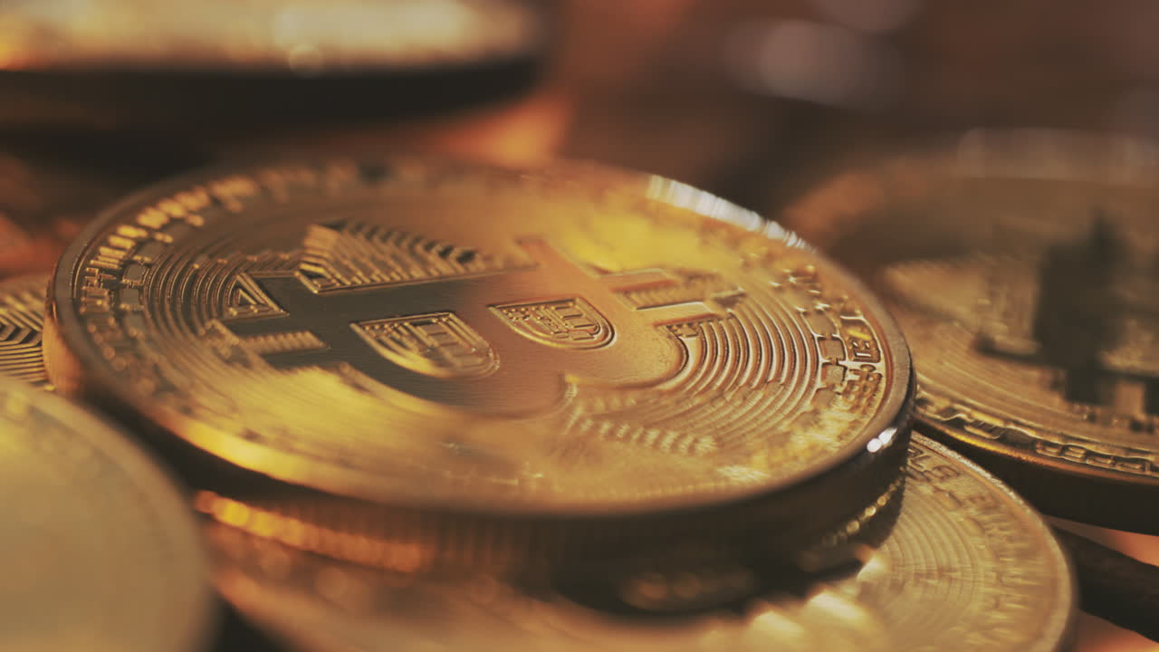 las monedas de bitcoin