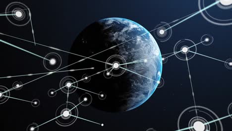 Animation-of-networks-of-connections-over-planet-earth