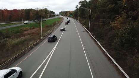 DRONE-FUNERAL-PROCESSION-AS-POLICE-CARS-DRIVE-BY