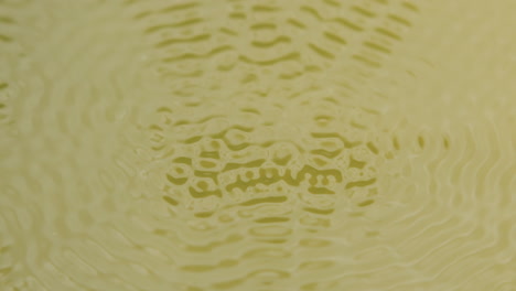 yellow water moving in slow motion