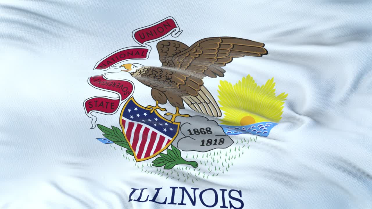 일리노이 (미국 주) 발이 바람에 흔들리고 매우 상세한 직물 질감으로.