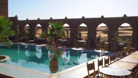 hotel swimming pool in riad princesse du désert