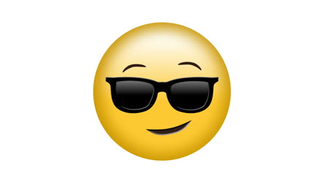 video generado digitalmente del emoji de actitud