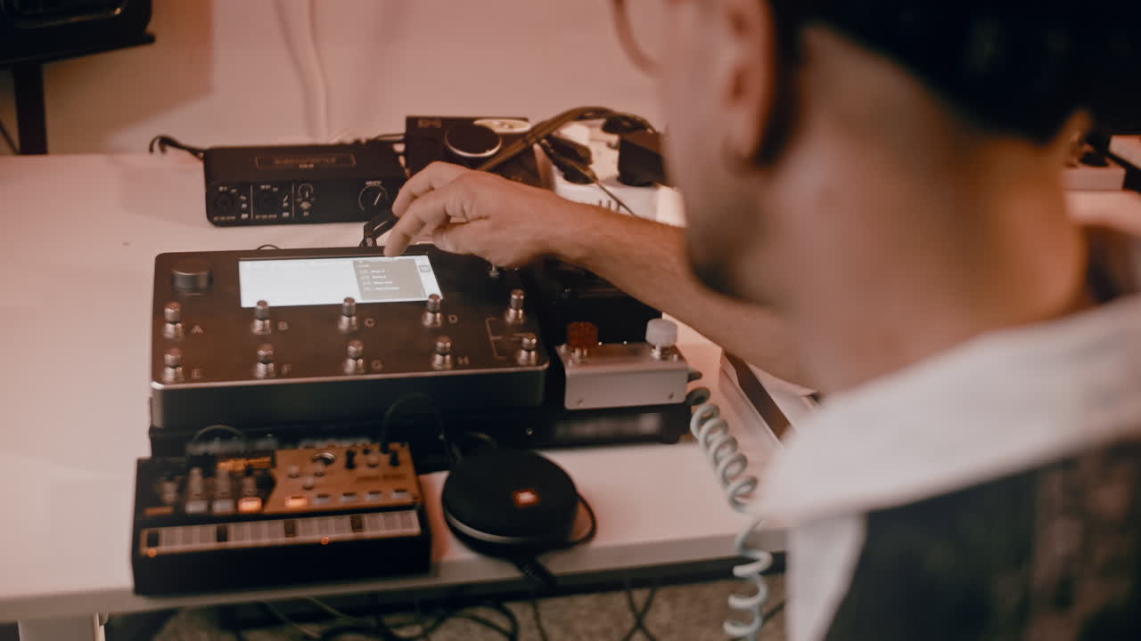 Music Production Studio Session