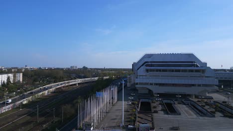 Unbelievable-aerial-top-view-flight-Berlin-City-Radio-Tower-Exhibition-Grounds