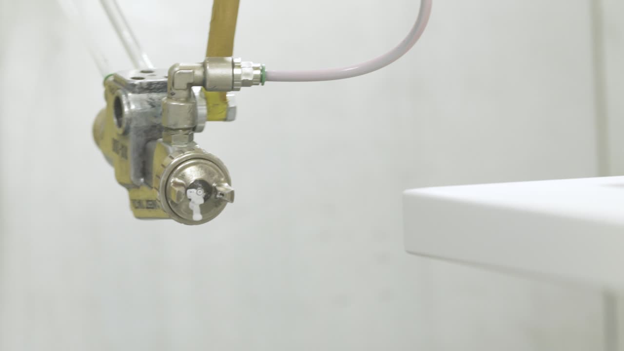 proceso automatizado de pintura por pulverización