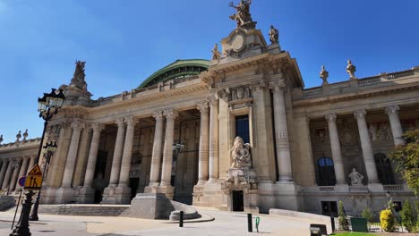 grand palais champs-elysées paris france museum exterior of building landmark
