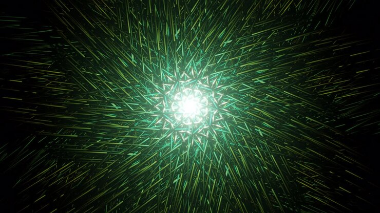 Geometry kaleidoscope infinite 3d patterns seamless vj loop for spiritual meditation psychedelic substance trippy trance trip